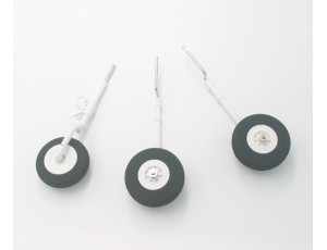 Flightline 1.6M P-38L Landing Gear And Wheel Set